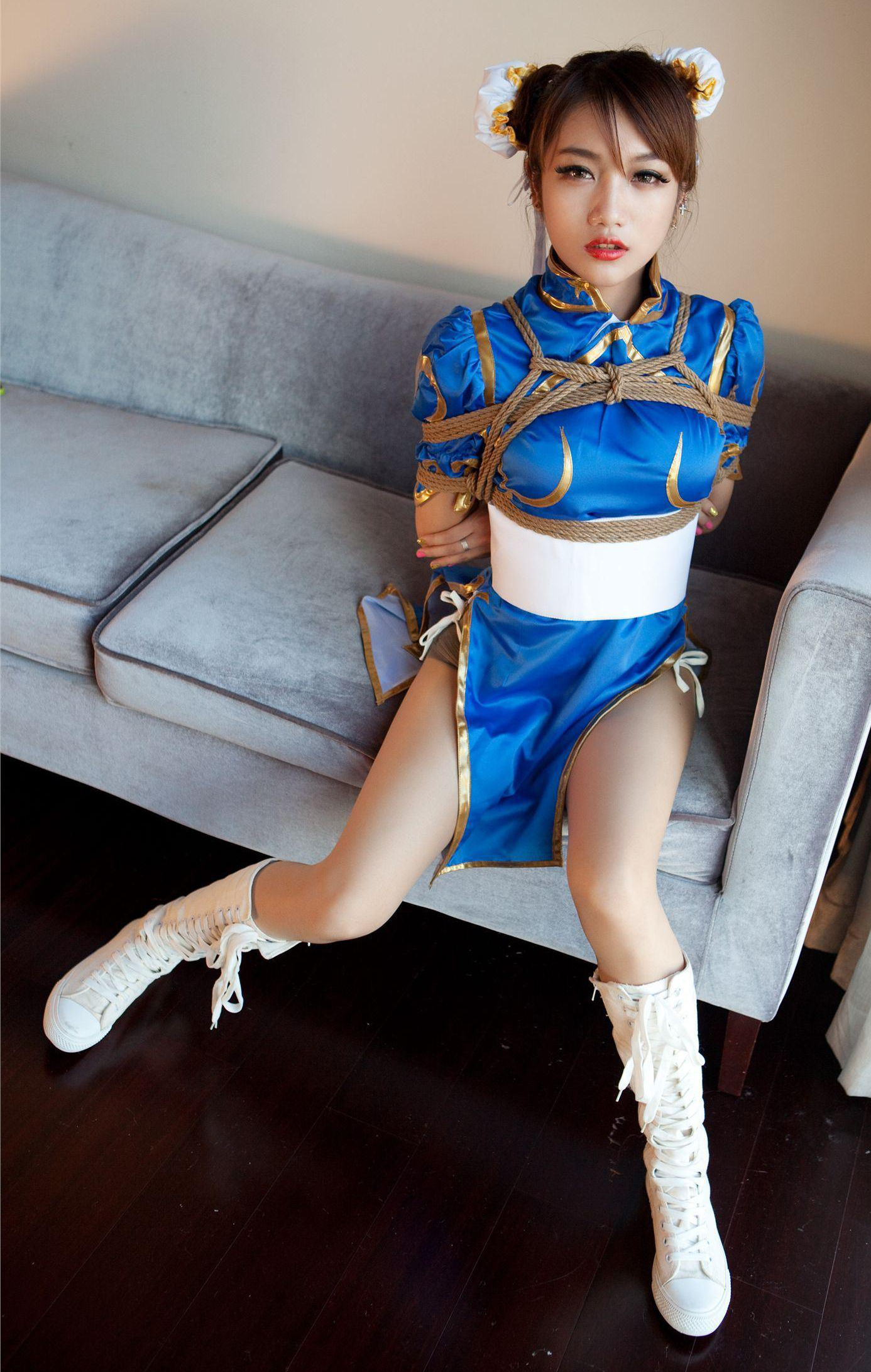 縛リ芸術/束缚艺术 Chun Li Kokomi的写真合集2