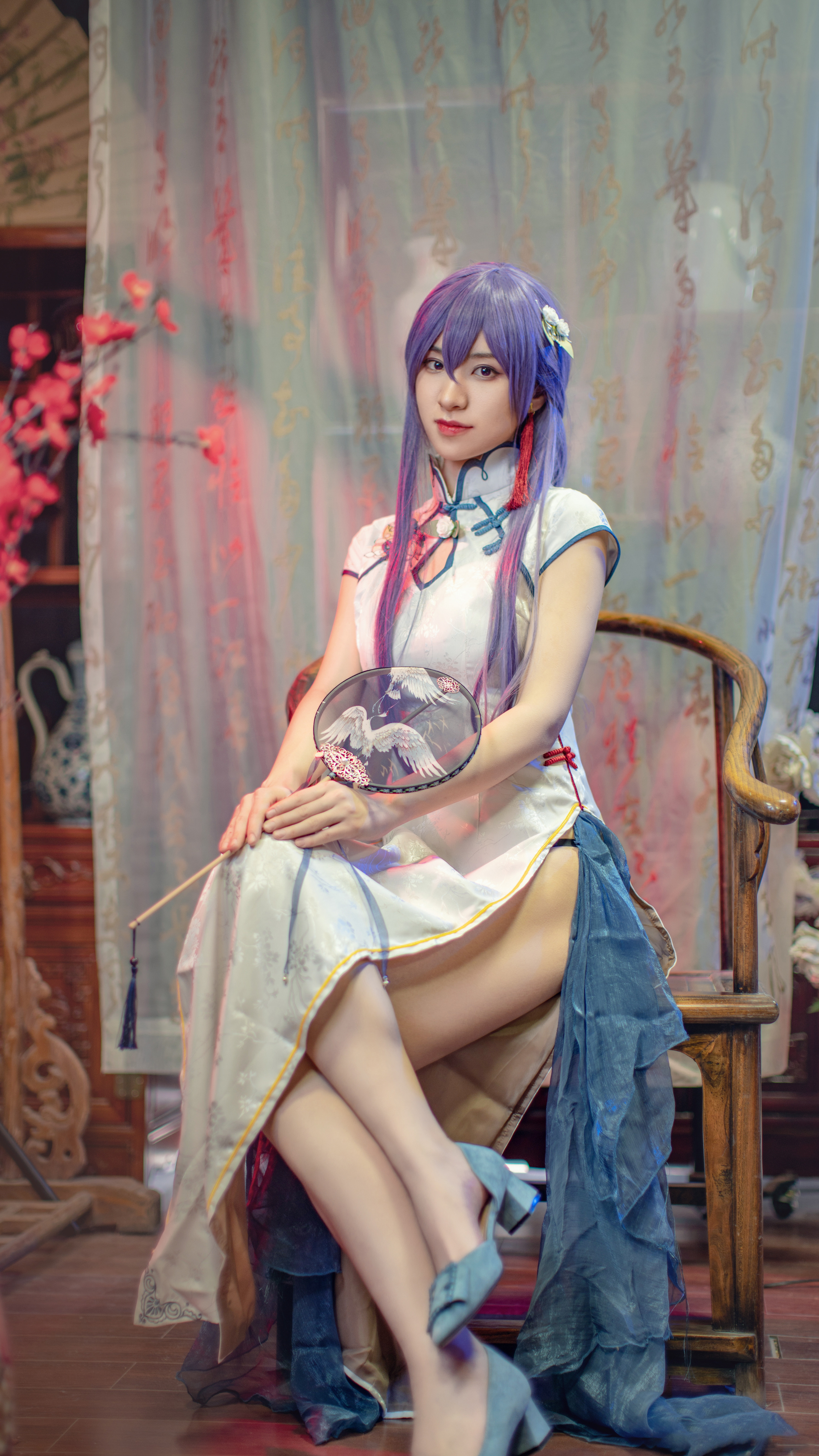 冥戏_CatN cosplay V家茉莉花墨清弦2