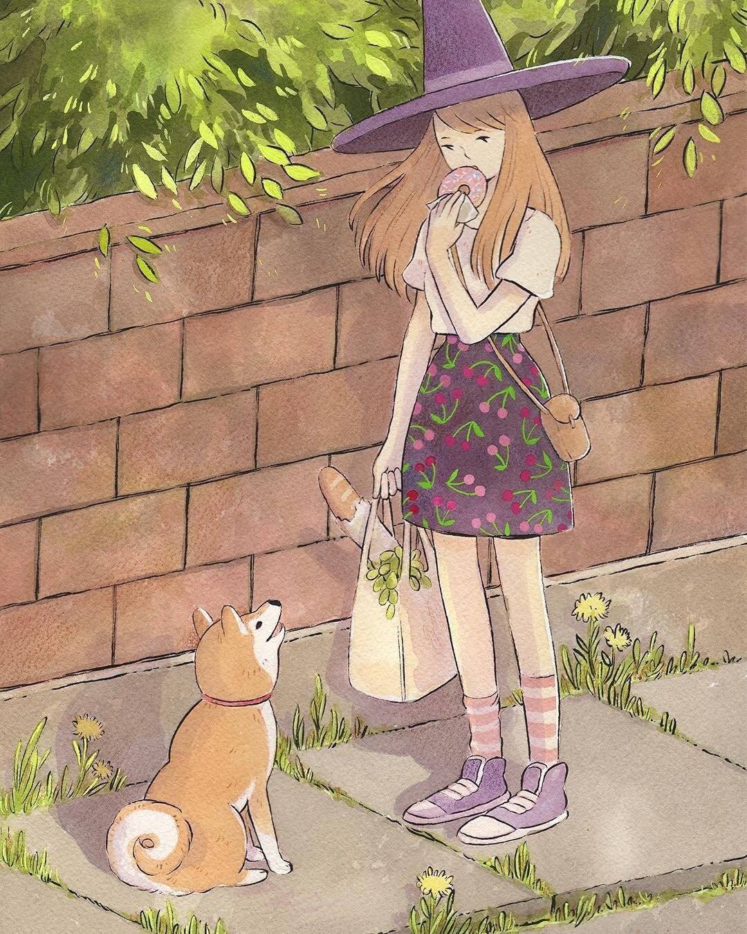 芬兰插画师heikala水彩作品合集1