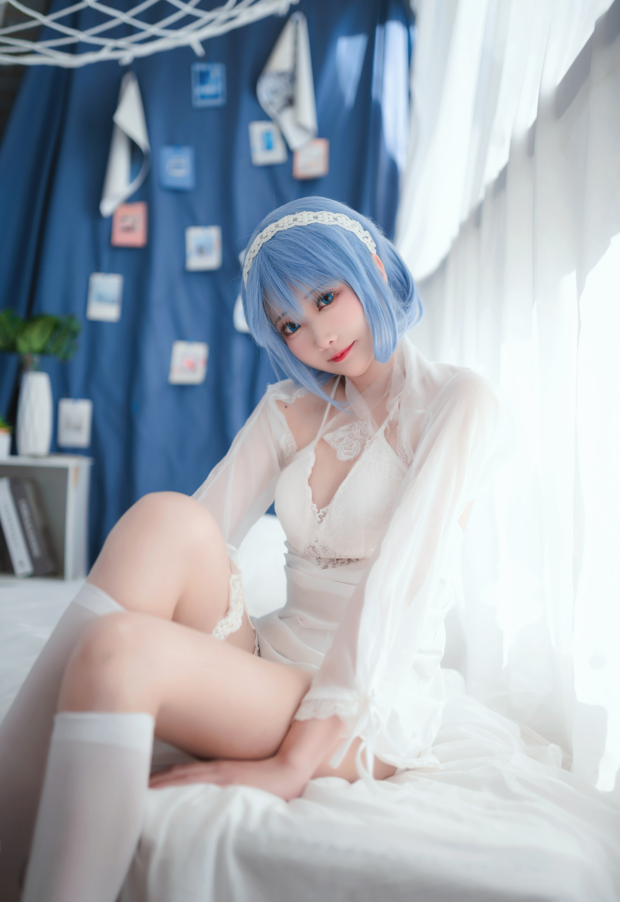 艾瑞碧蓝航线恰巴耶夫白骑兵的假日cosplay4