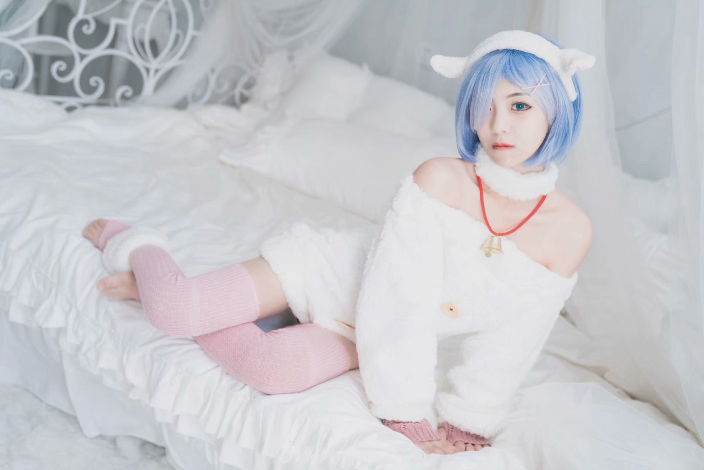 小艺蕾姆小绵羊cosplay2