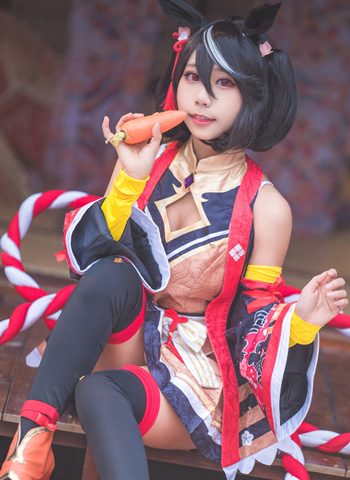 啊甜枫了Cosplay赛马娘北部玄驹