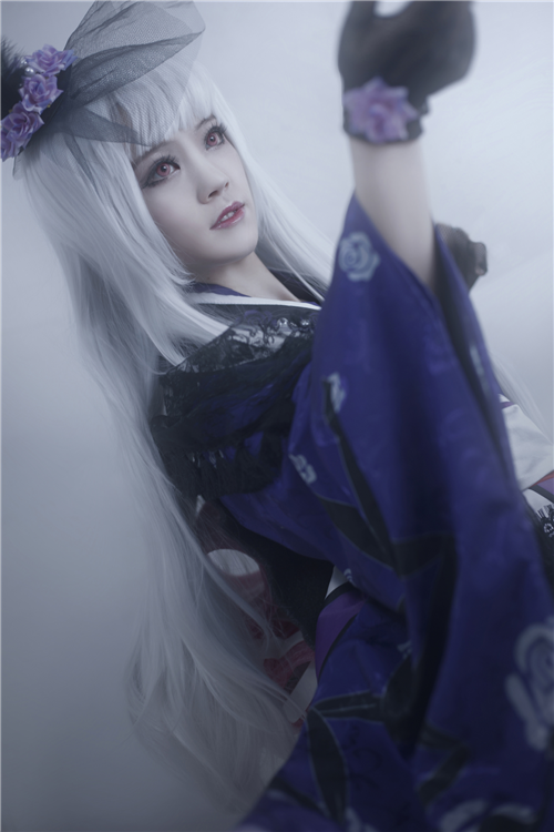 菡萏蔷薇少女水银灯Cosplay6