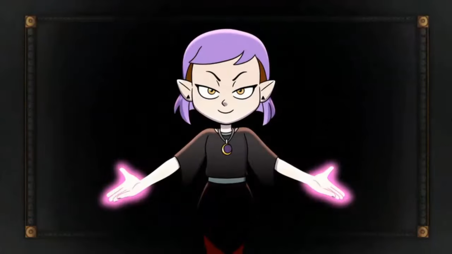 amity的新发型 奇幻沼泽和格林一家进城趣的彩蛋 #奇幻沼泽##猫头鹰