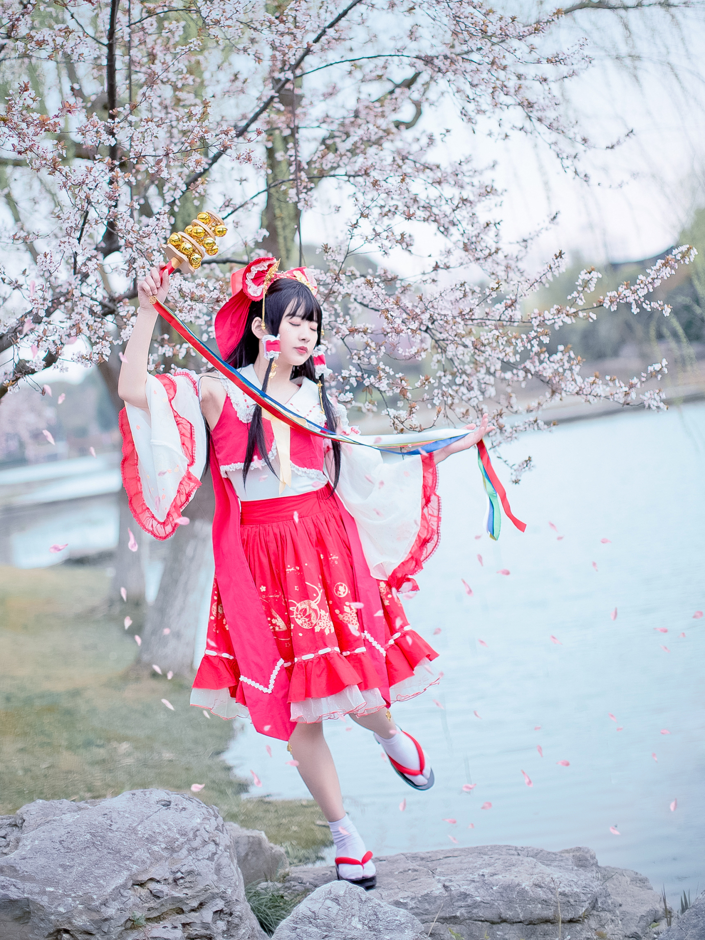 十六六东方project神社的巫女cosplay1