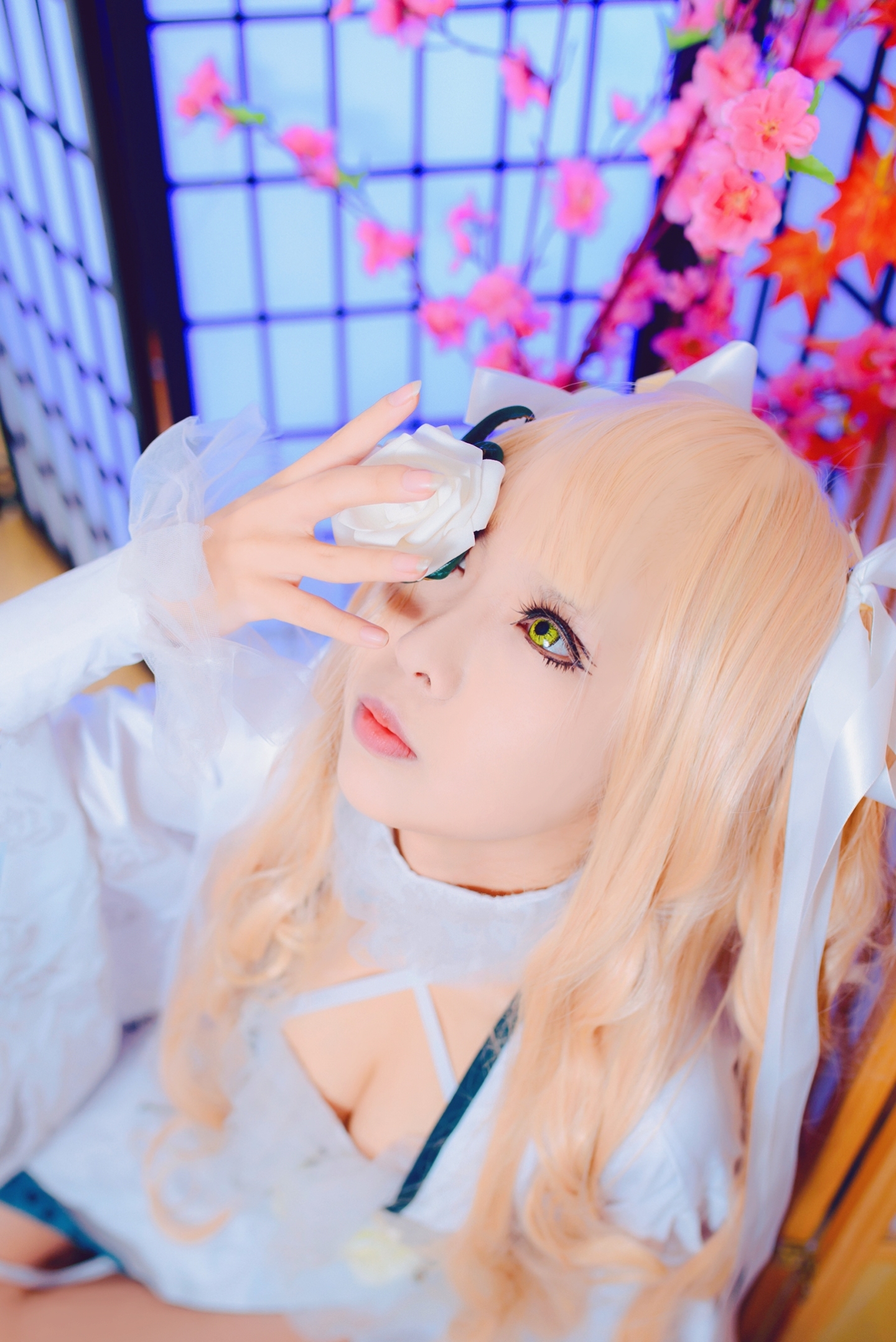 兰氏城蔷薇少女雪华绮晶CosPlay7