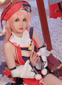 Kori凌凌子Cosplay原神烟绯