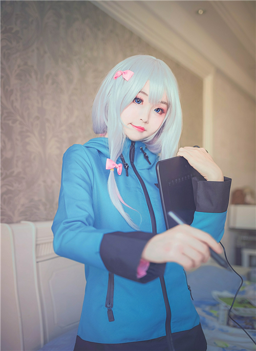 田中埃罗芒阿老师和泉雾纱Cosplay4