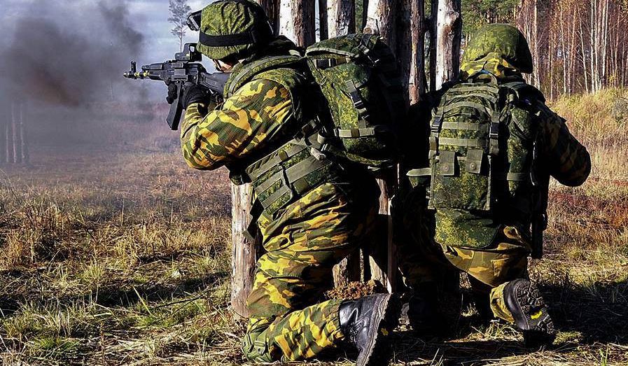 山地横纹迷彩(mountain flora),算是毛子山地部队的标志性迷彩,下次