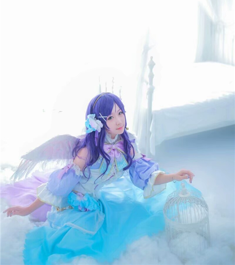 啪啪BigDevil LoveLive东条希白色情人节觉醒cosplay5