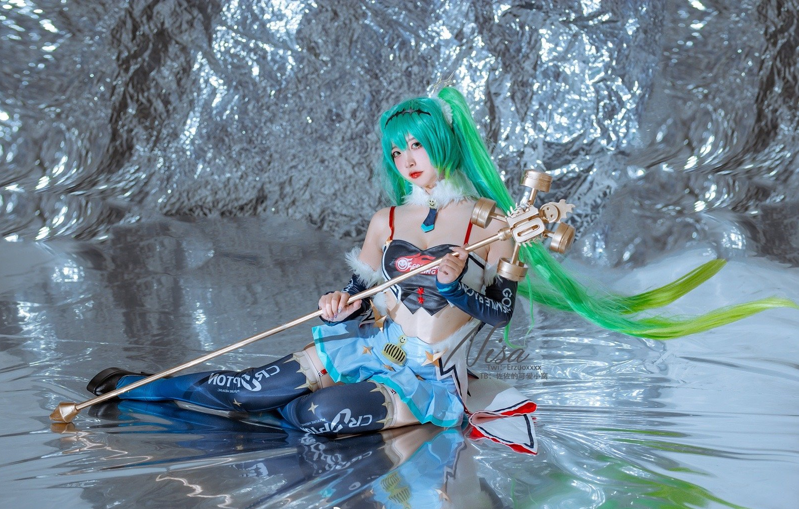 二佐Nisa初音未来cosplay9