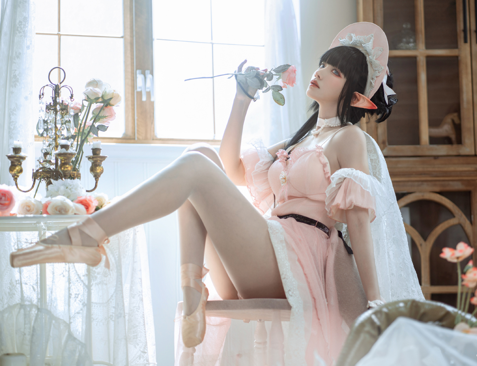 流一明日方舟森蚺芭蕾cosplay5