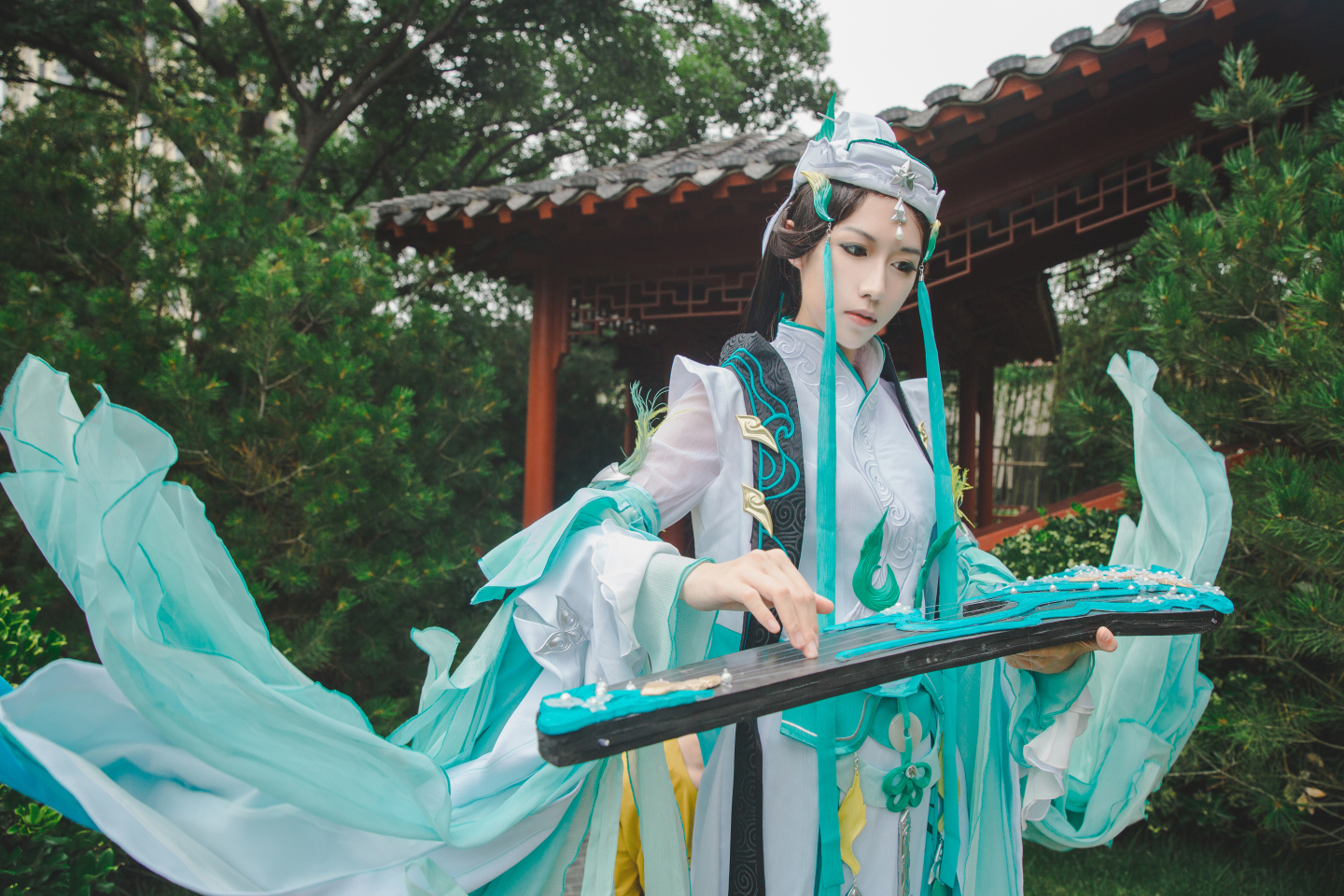 筎桑桑想成仙剑网三长歌门琴娘Cosplay5