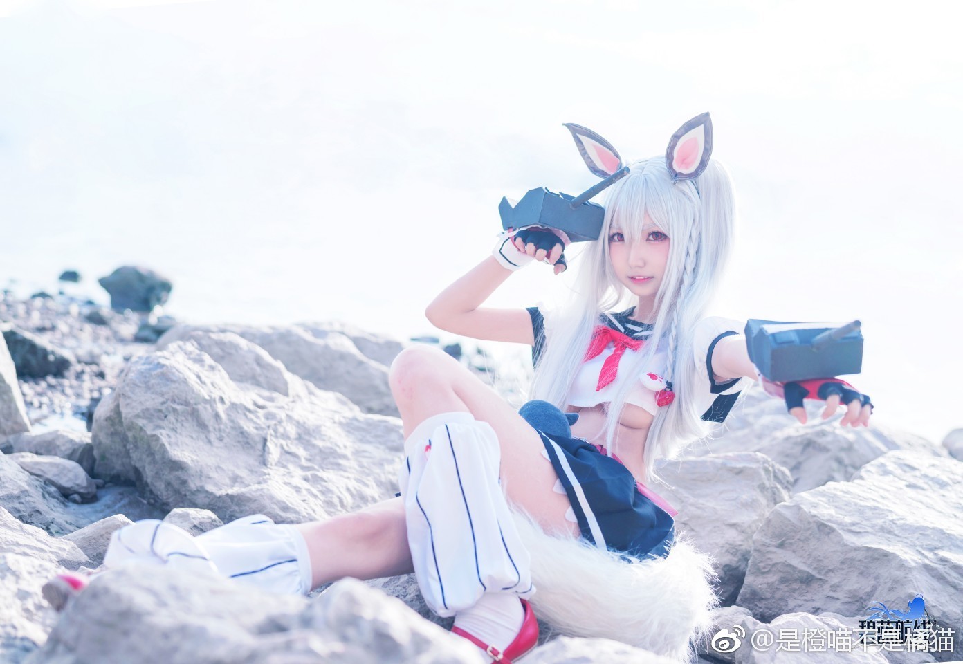 橙喵碧蓝航线夕立cosplay2