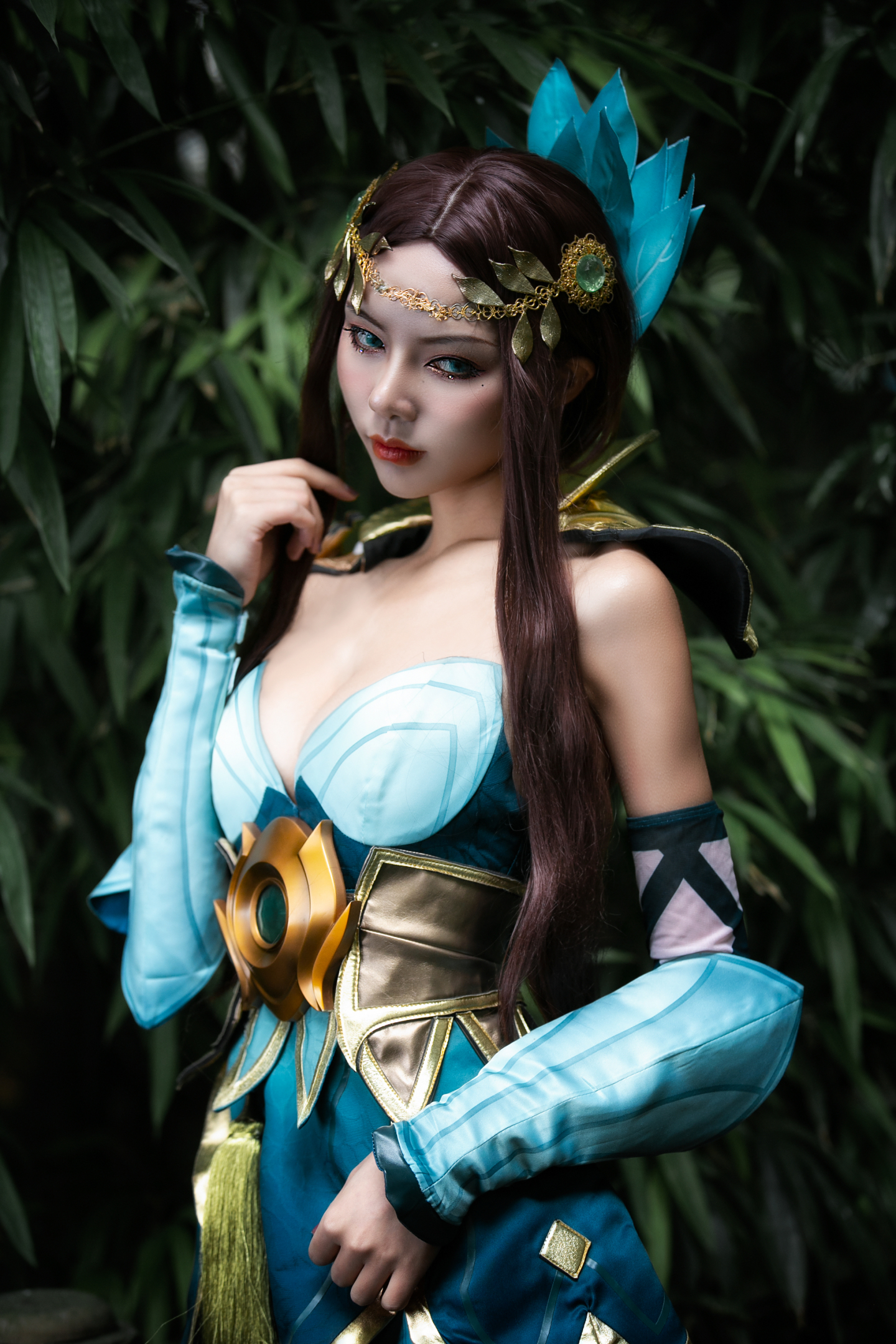 三泽瑞尔王者荣耀虞姬cosplay4