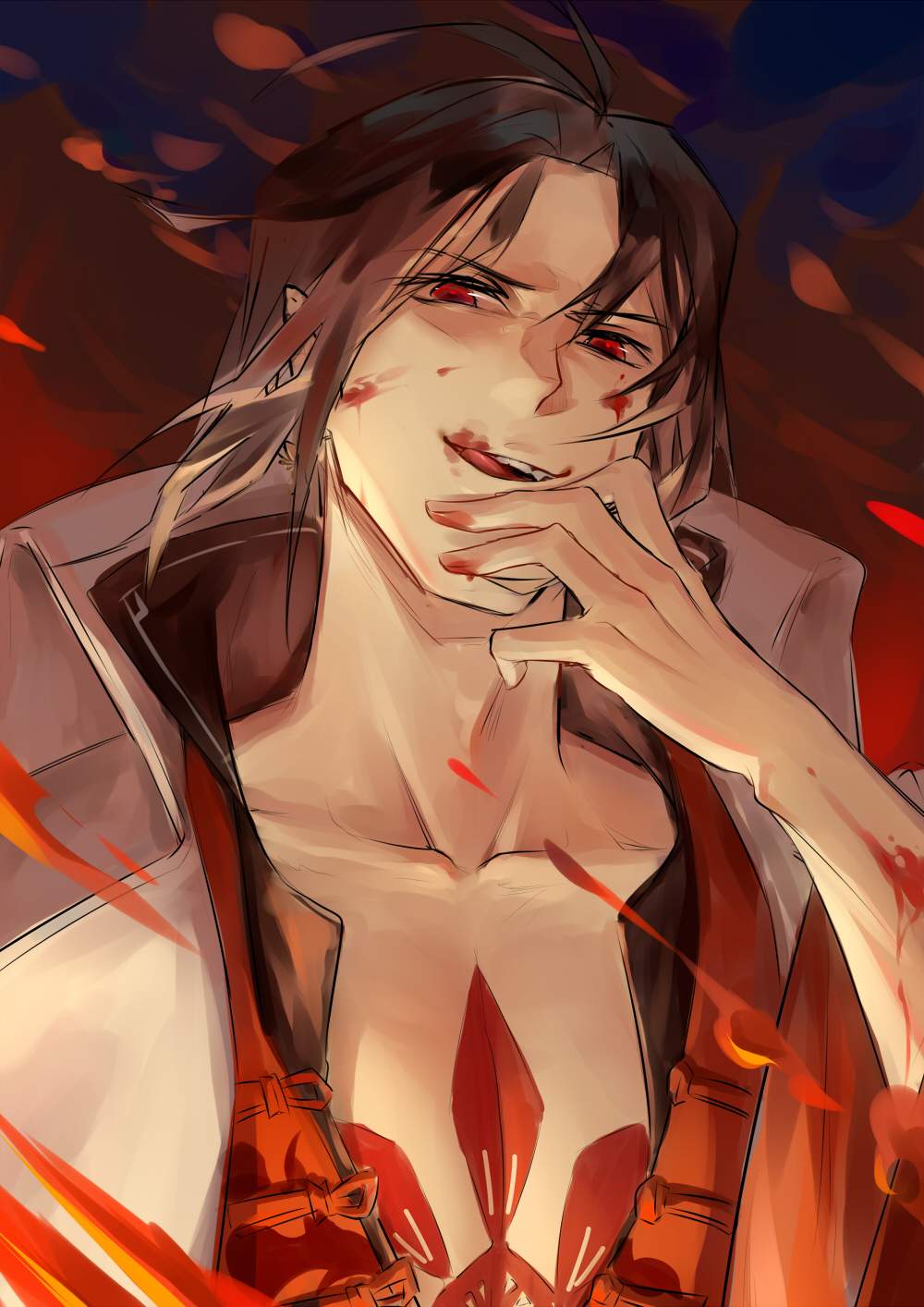 3上传时间:2019-11-26 16:17:46画友·插画同人  |莲花血鸭食物语