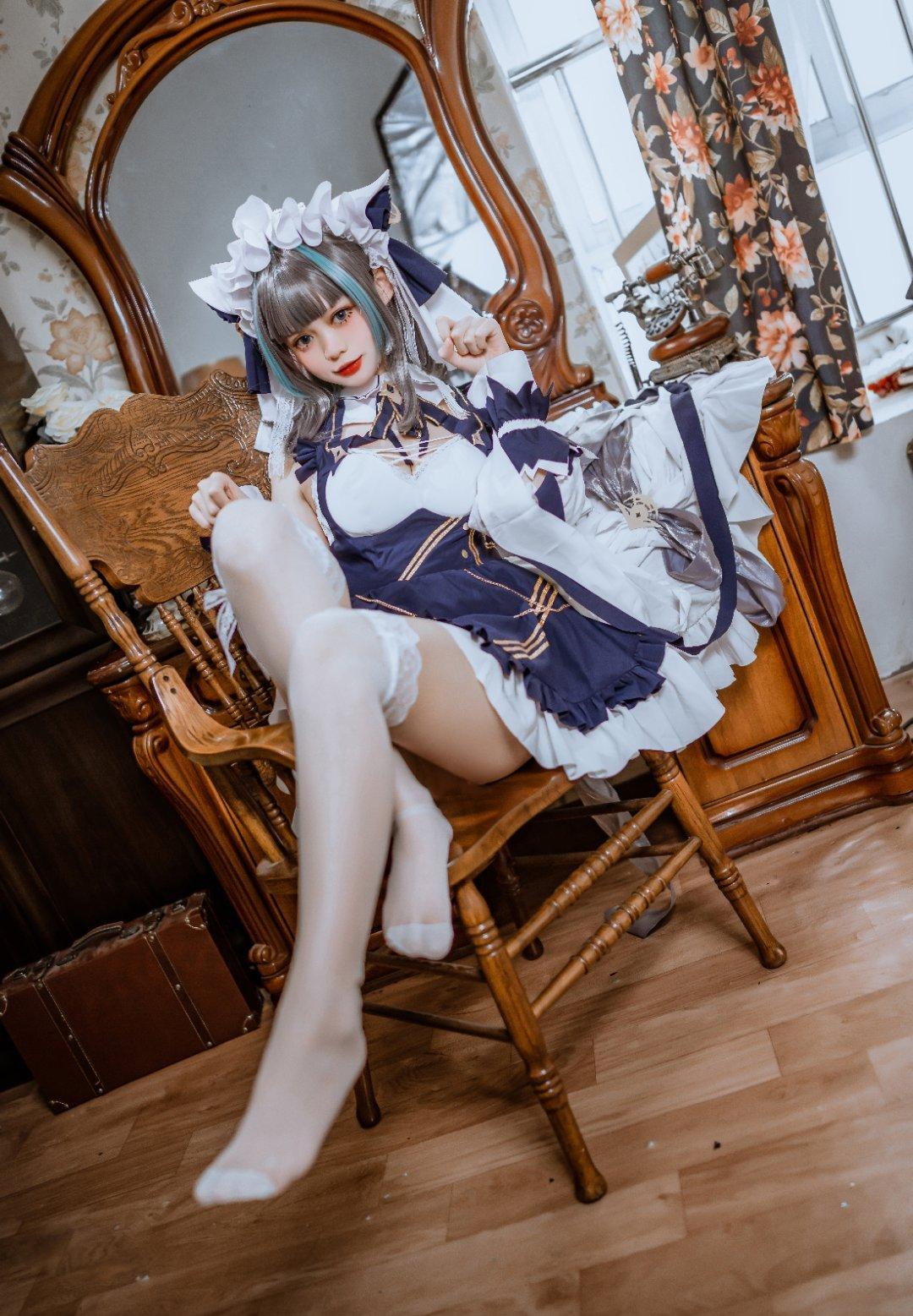 静缘缘缘缘碧蓝航线柴郡cosplay6