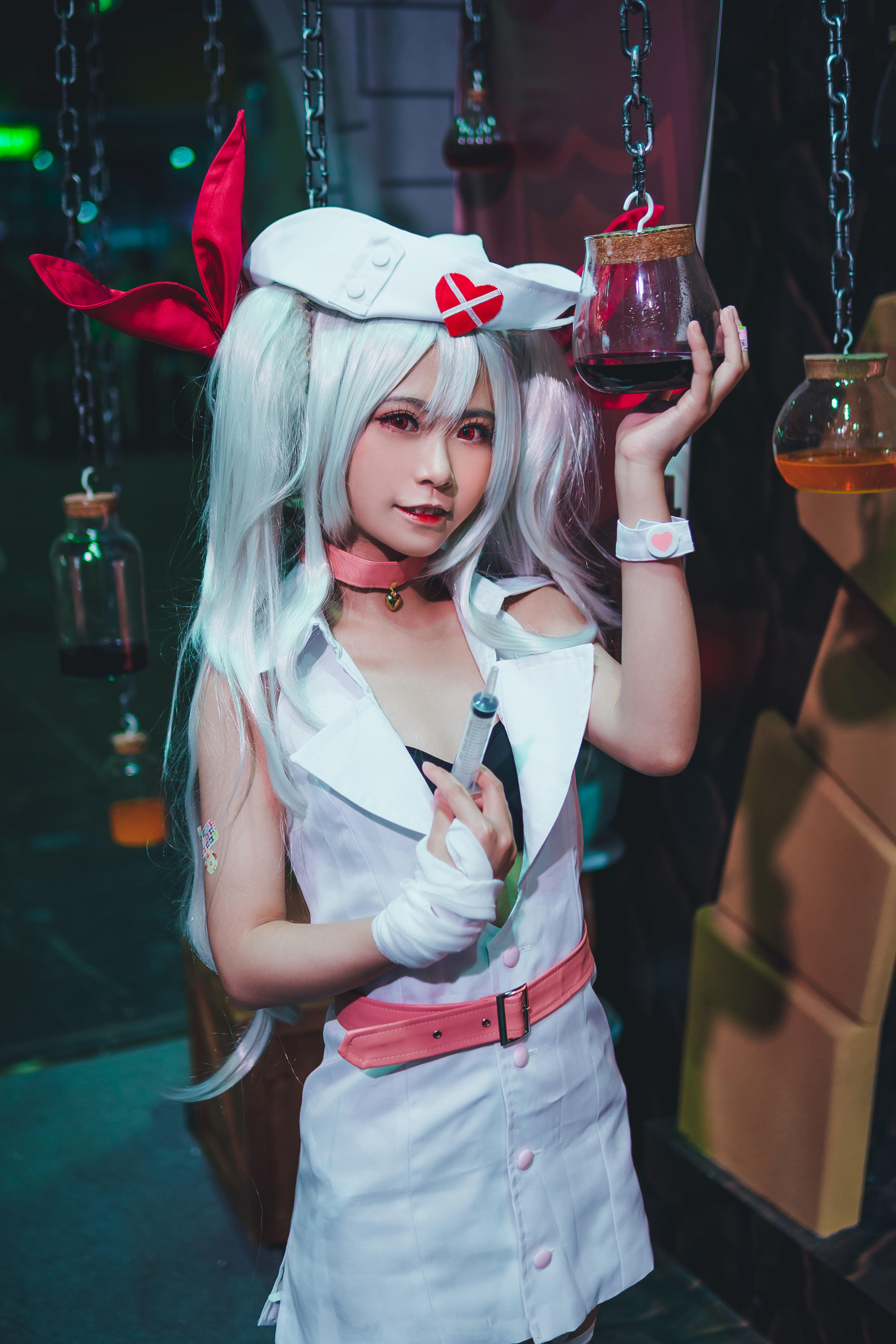 洛城雪yuki碧蓝航线吸血鬼护士装cosplay2