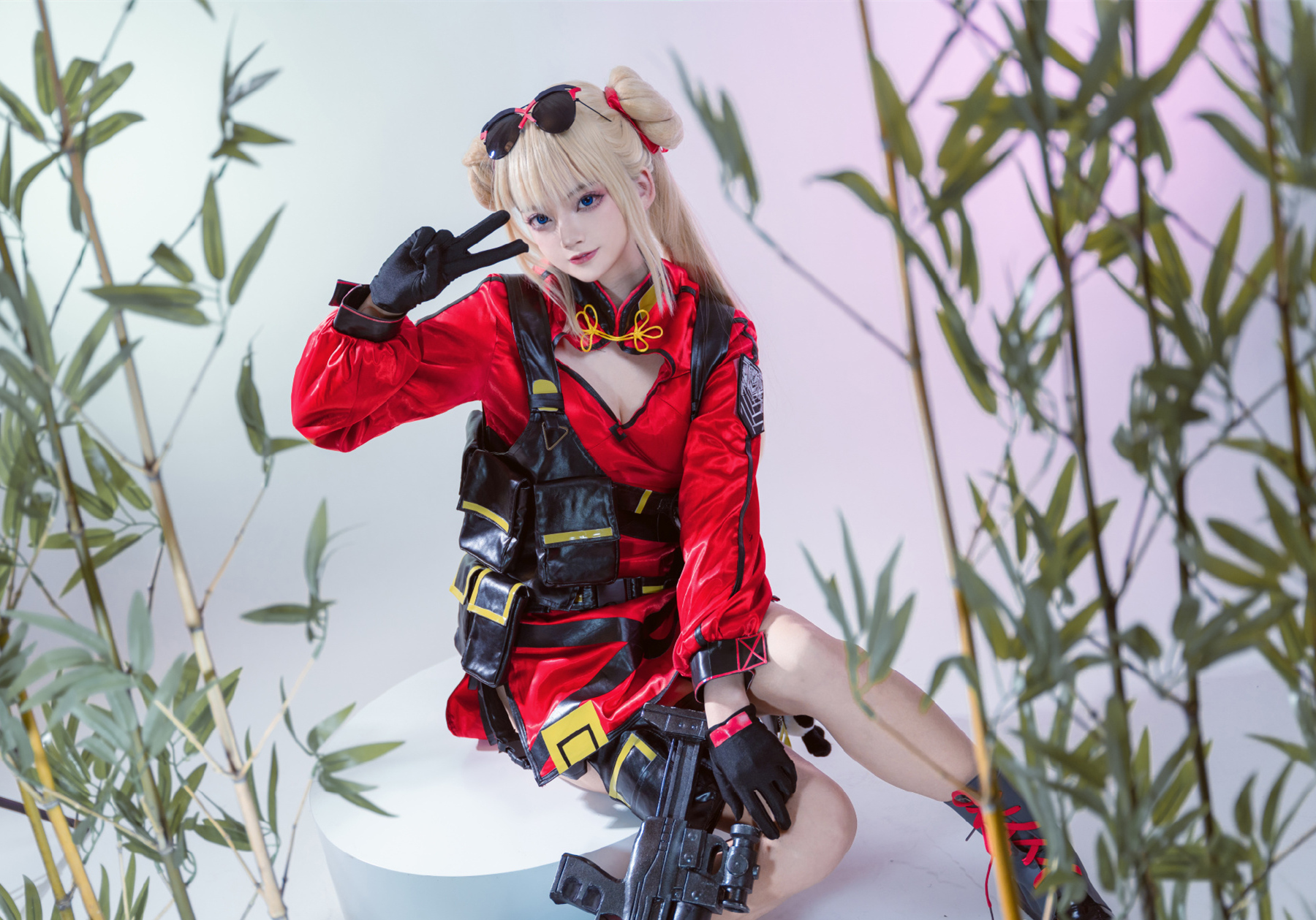 柚柚子__Yukko少女前线CF05cosplay6