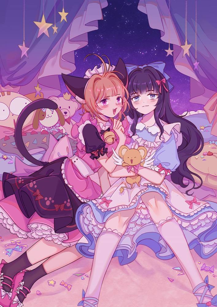 ta 的直播间轮播中魔卡少女樱(百变小樱魔术卡)国语sakura-木之本樱