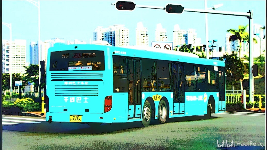 今天突然想起纪念一下,深圳sbg巨无霸安凯三轴退役三周年 (此车于2010