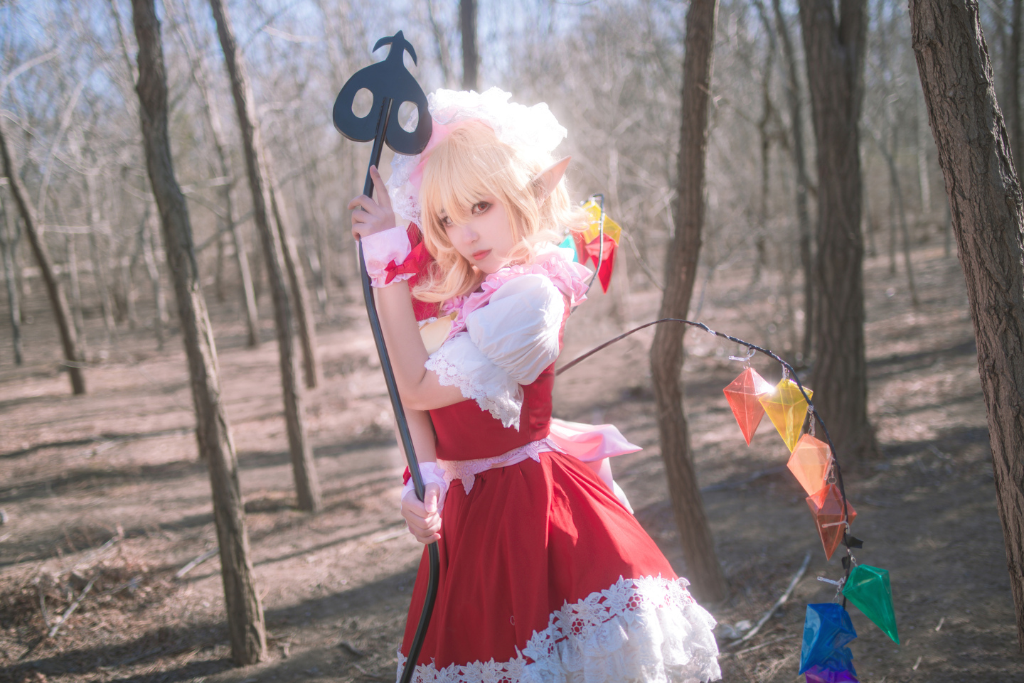 怪兽东方project芙兰朵露斯卡蕾特cosplay3