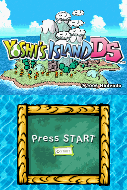耀西之岛DS Yoshi's Island DS 游戏截图