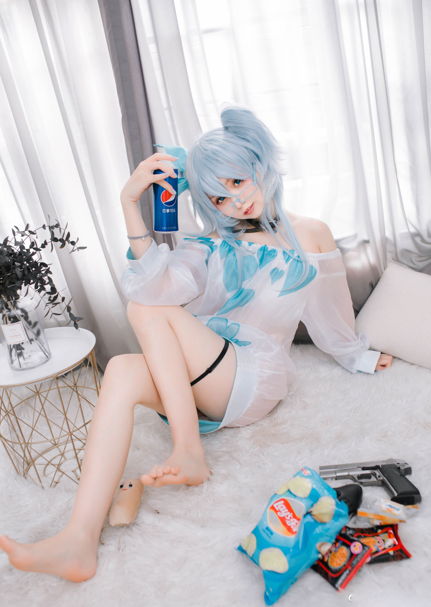 风霖霖Satori少女前线pa15奇妙山药饼CosPlay6