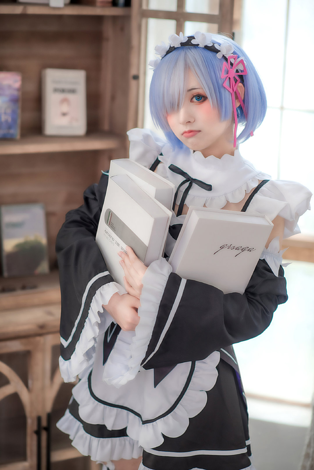 外星嫣子_Yan从零开始的异世界生活蕾姆cosplay5