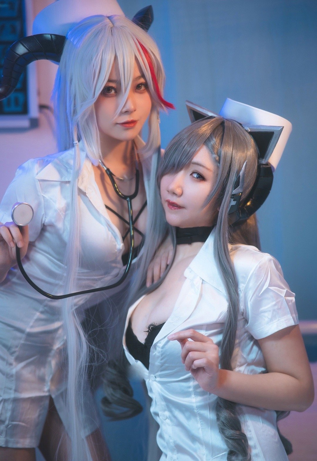 Wuli大YIMI盒原纯壹碧蓝航线奥古斯特埃吉尔cosplay4