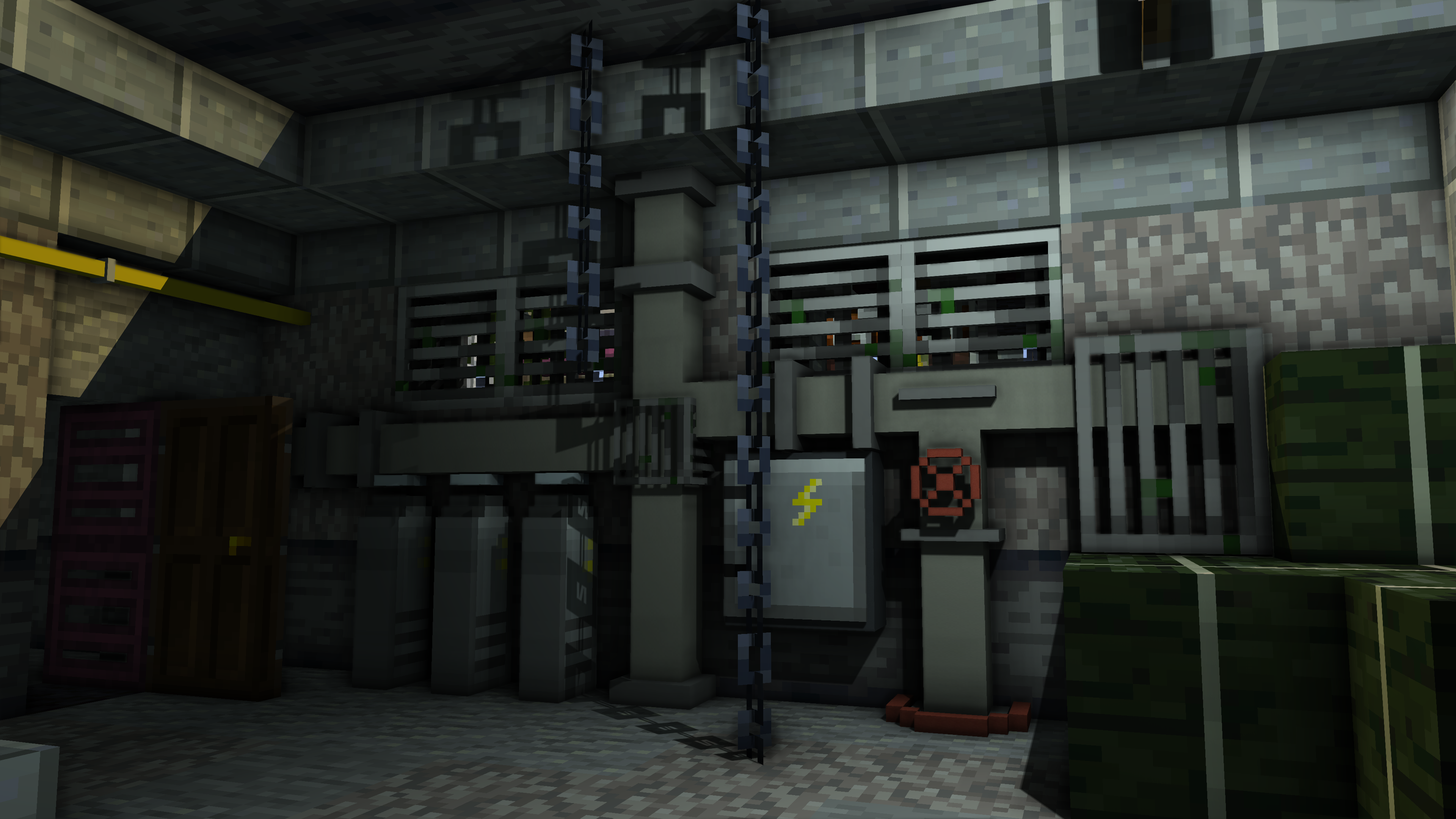 自制的fnaf地图(mine-imator) 链接:https://pan.baidu.