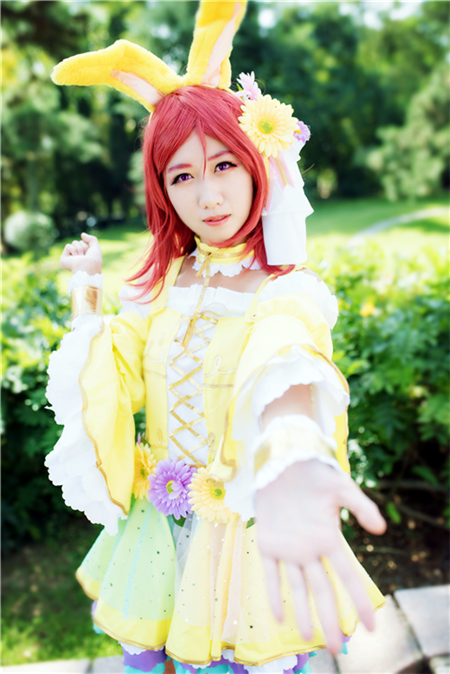 筎桑桑想成仙LoveLive西木野真姬花束觉醒Cosplay5