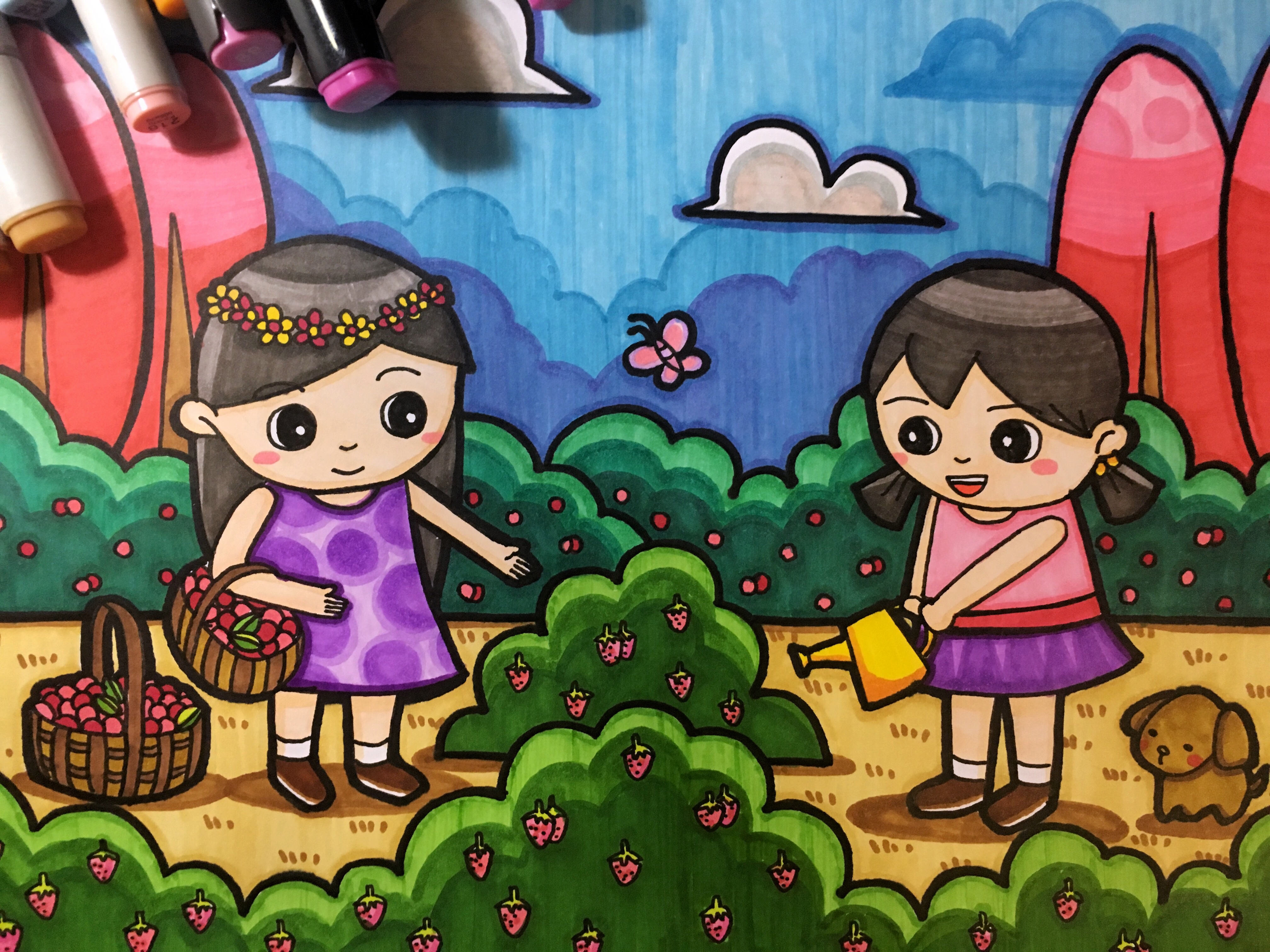 队队龙儿童画 _ 哔哩哔哩相簿