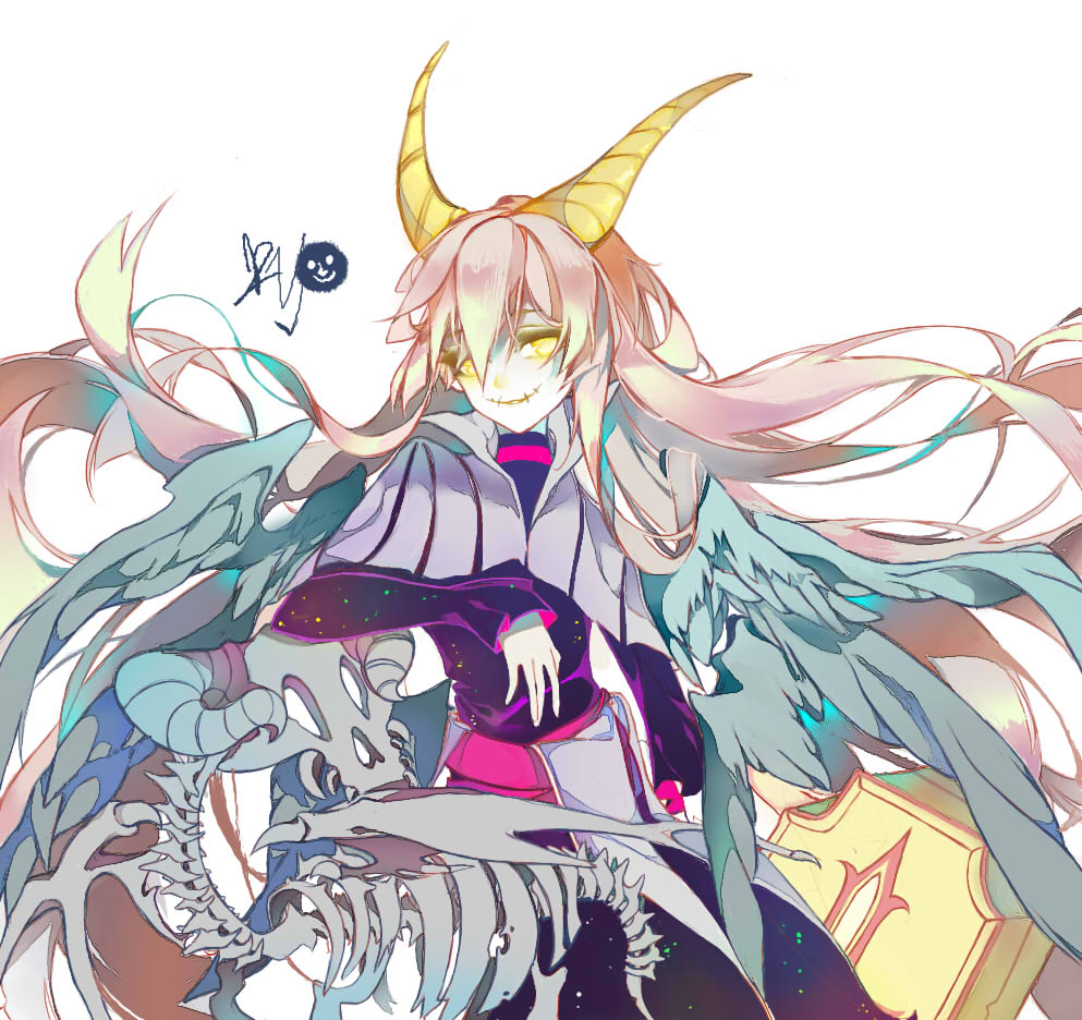 天使设定下次画恶魔吧