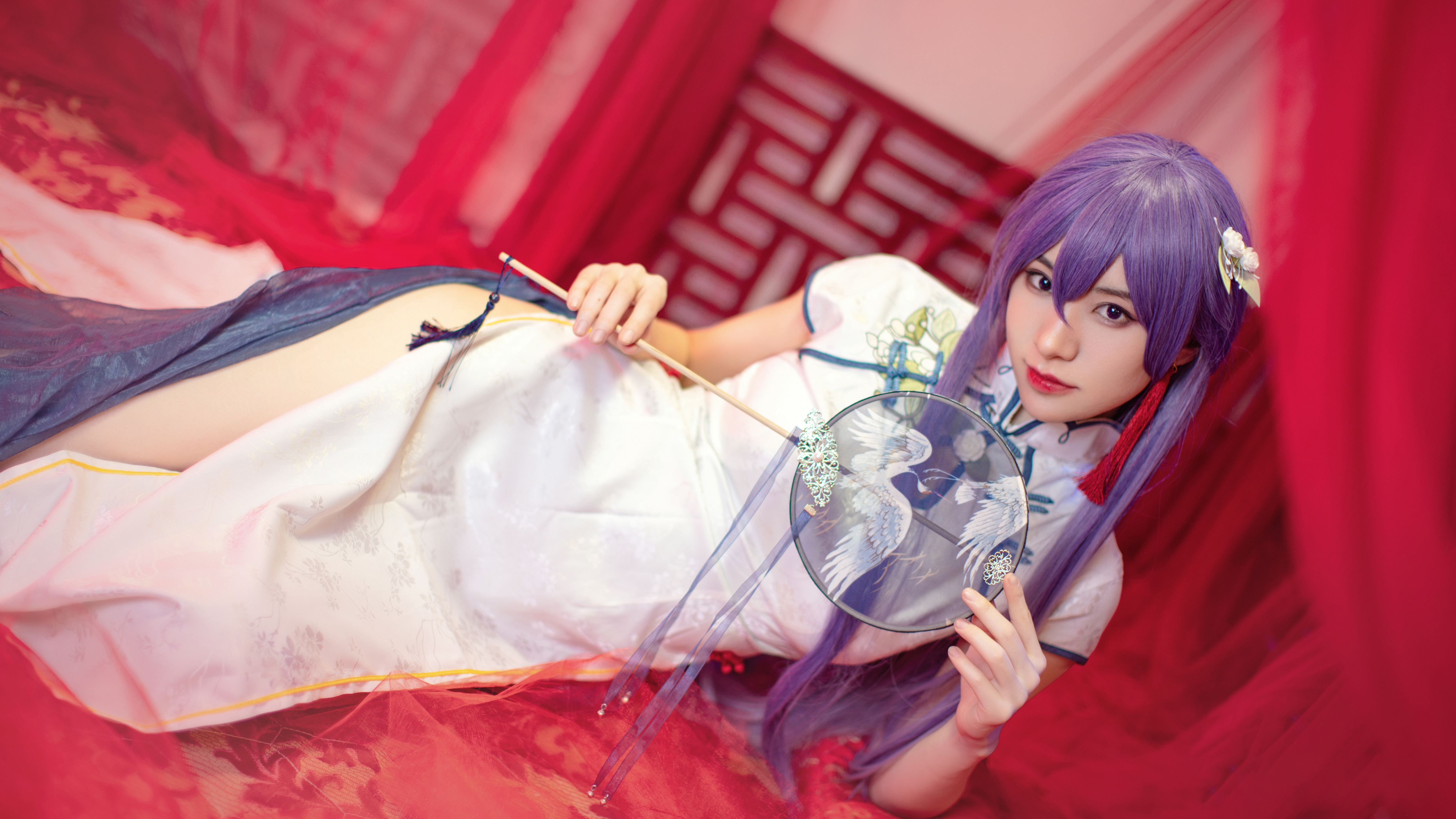 冥戏_CatN Cosplay V家茉莉花墨清弦8