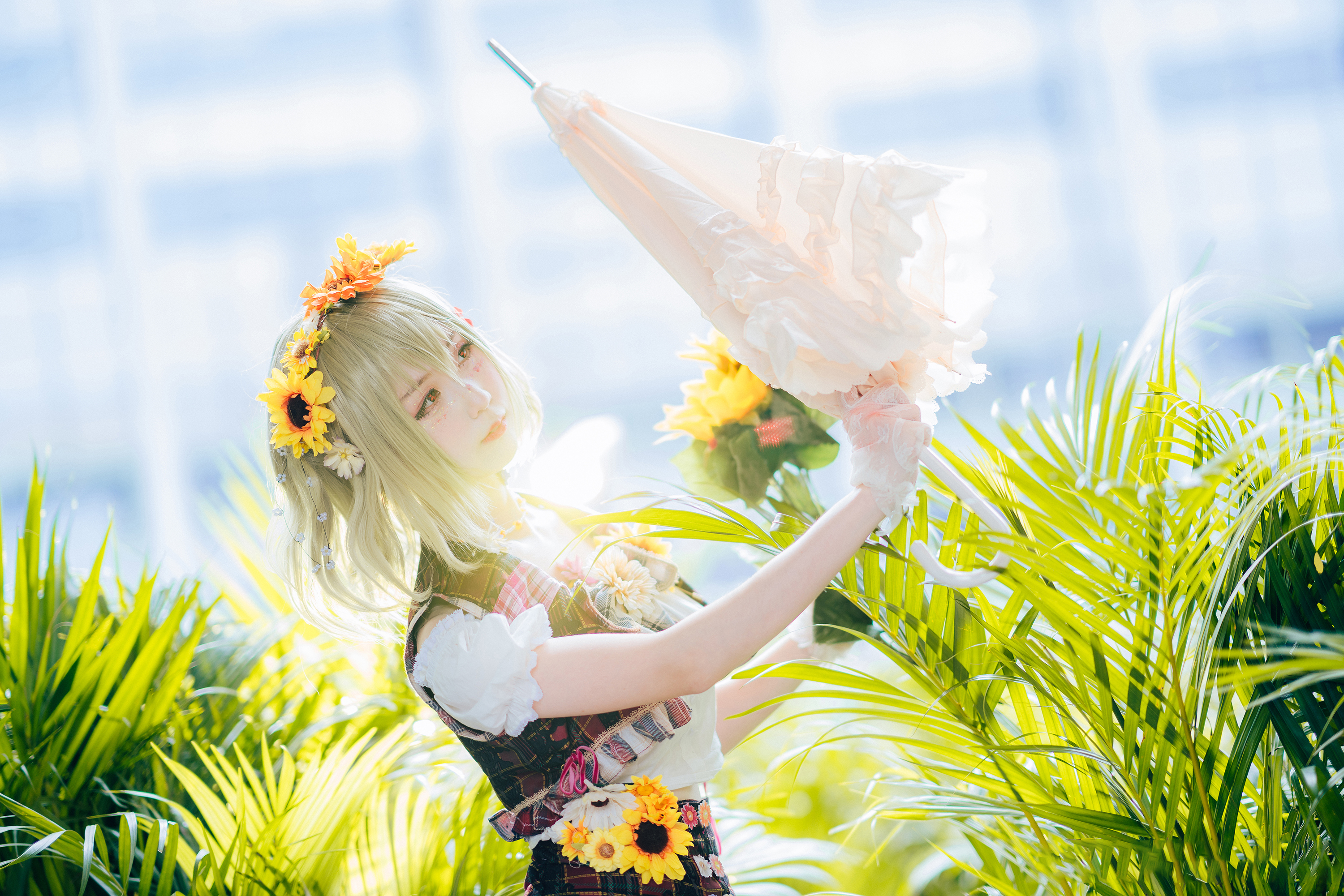 风霖霖Satori东方Project风见幽香CosPlay6