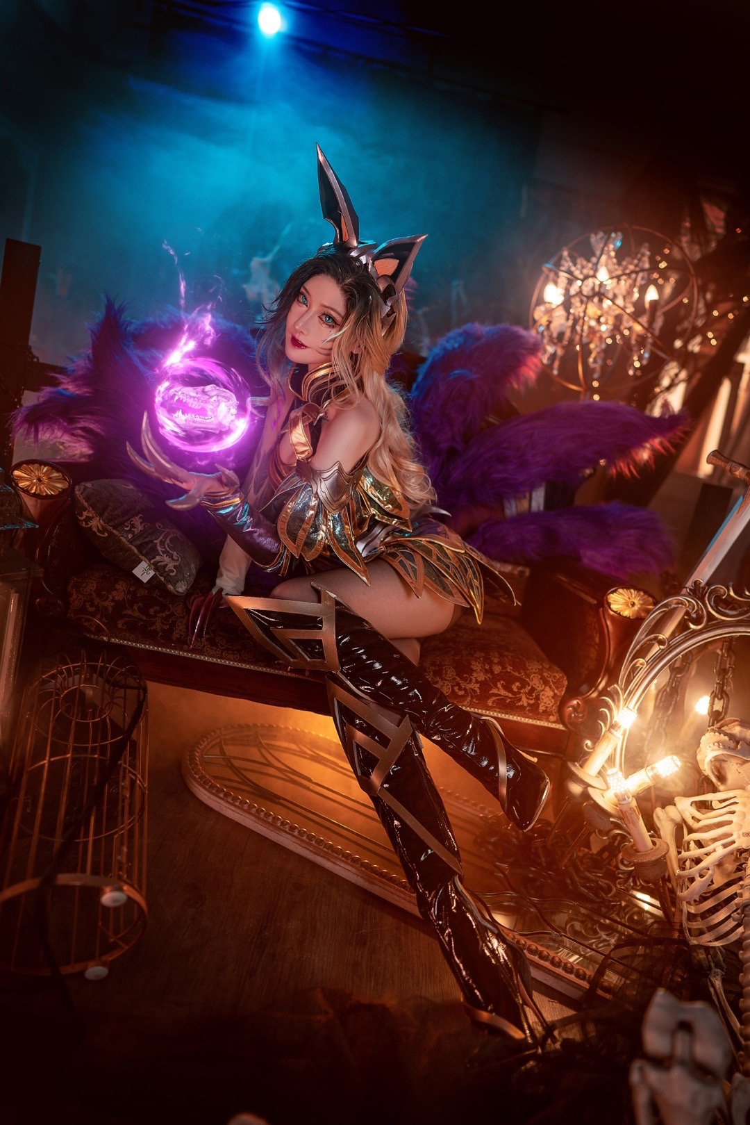 露兒大魔王英雄联盟魔女阿狸cosplay2