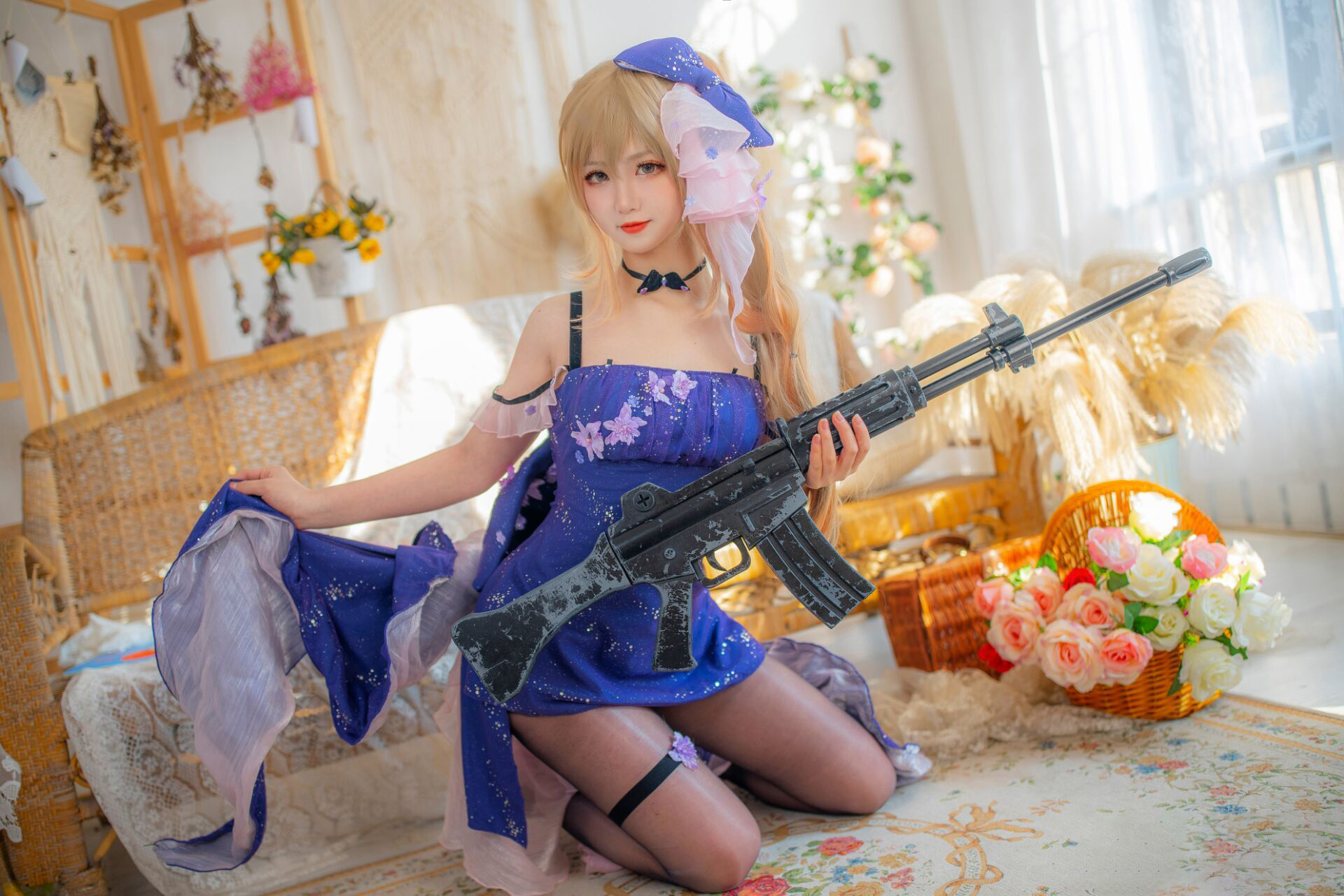 Li画晴少女前线k2黎明之前Cosplay10