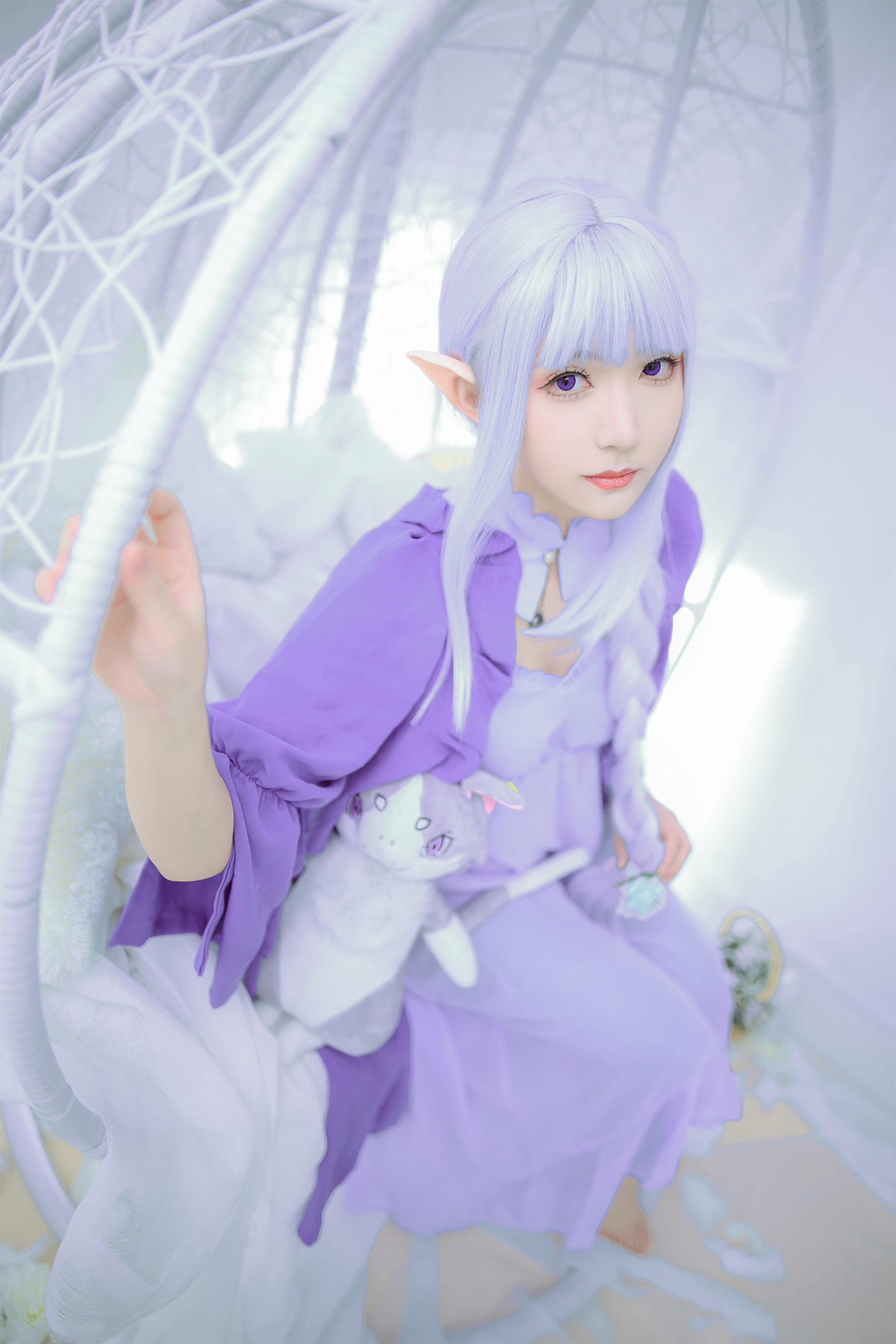 一只郁_可爱_凛RE从零开始的异世界生活爱蜜莉雅cosplay4