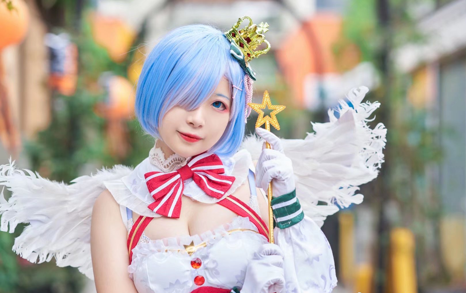 策宝卷卷卷不动re从零开始的异世界生活蕾姆圣诞装cosplay8