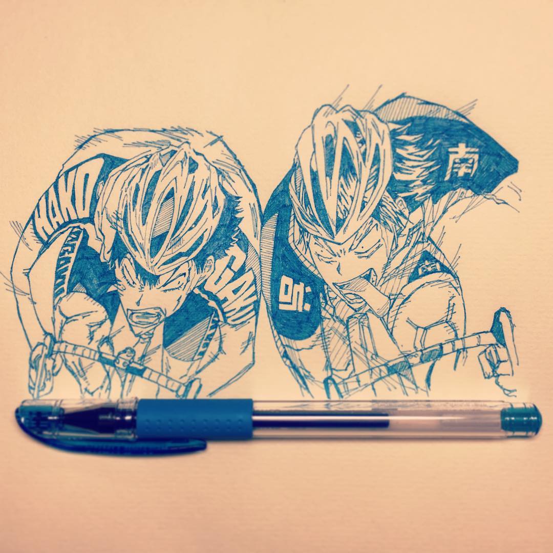 飙速宅男弱虫ペダル中性笔画转