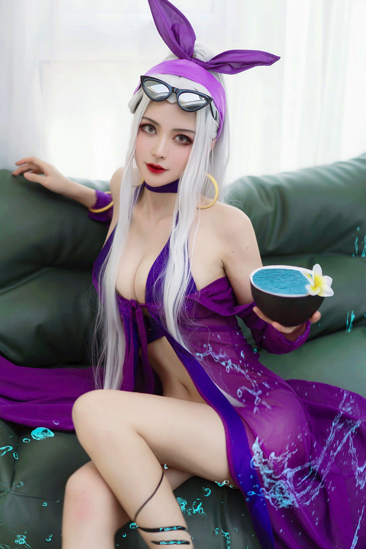 草莓焦糖露兒大魔王TOO-十八英雄联盟辛德拉cosplay3