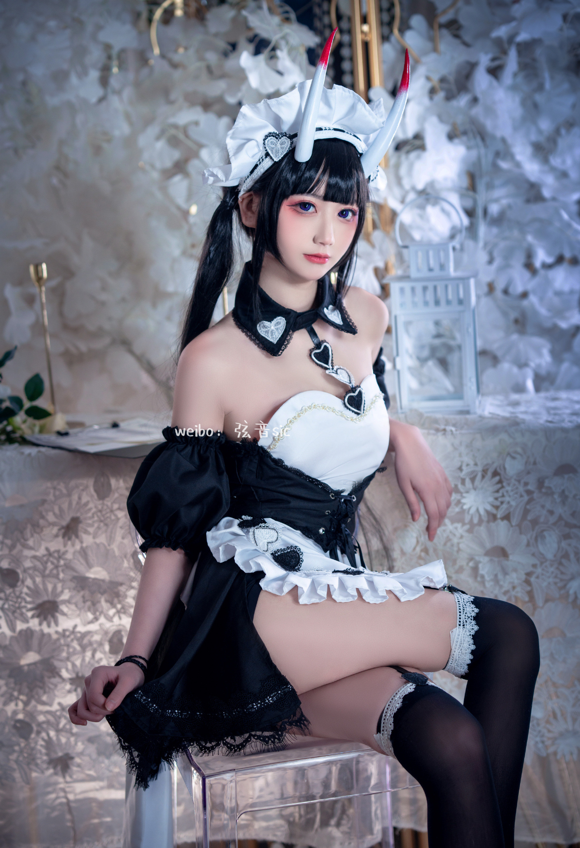 弦音sic能代貅女仆cosplay3