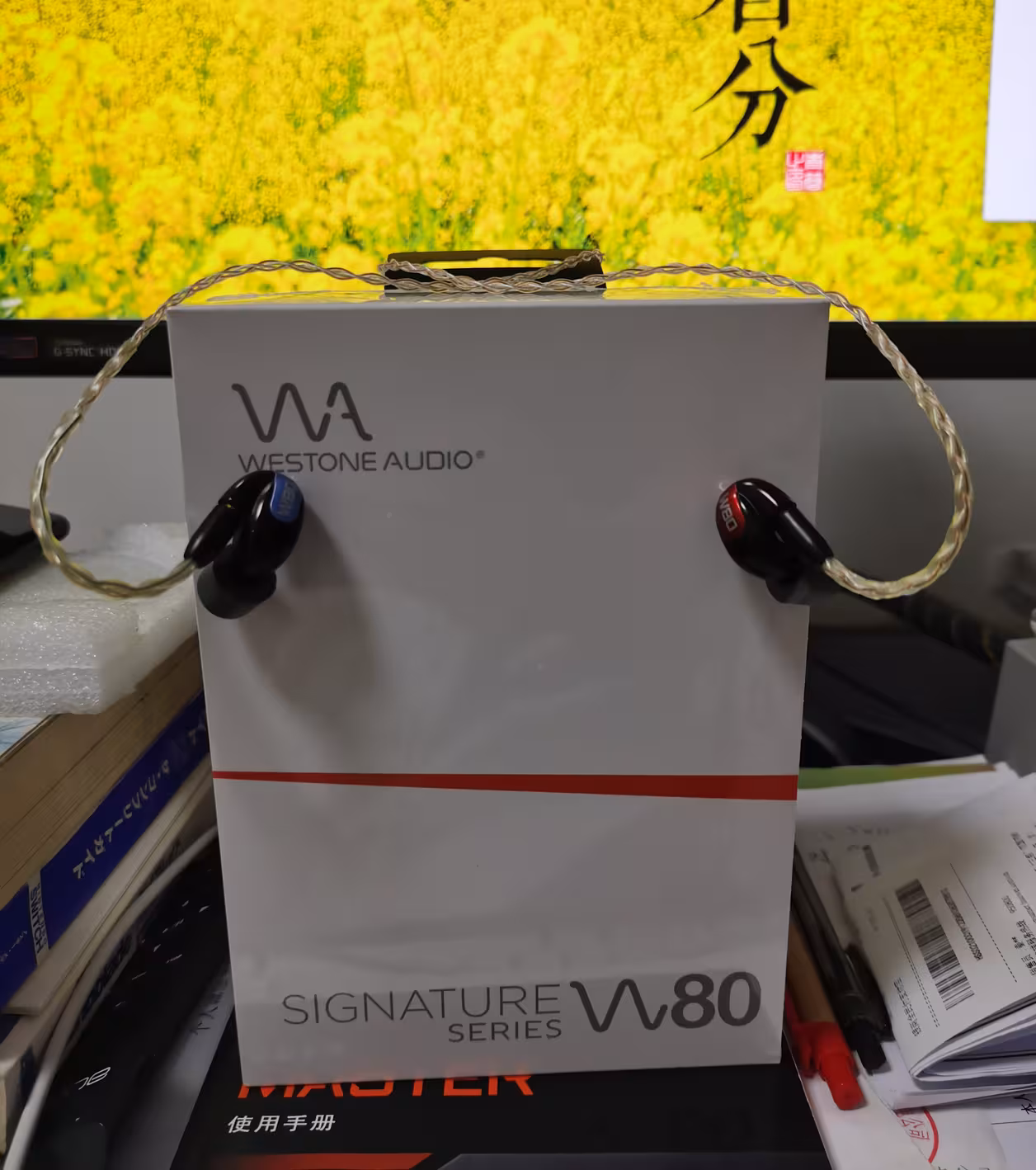 和以往的威士顿耳塞相比,最大的变化是线.