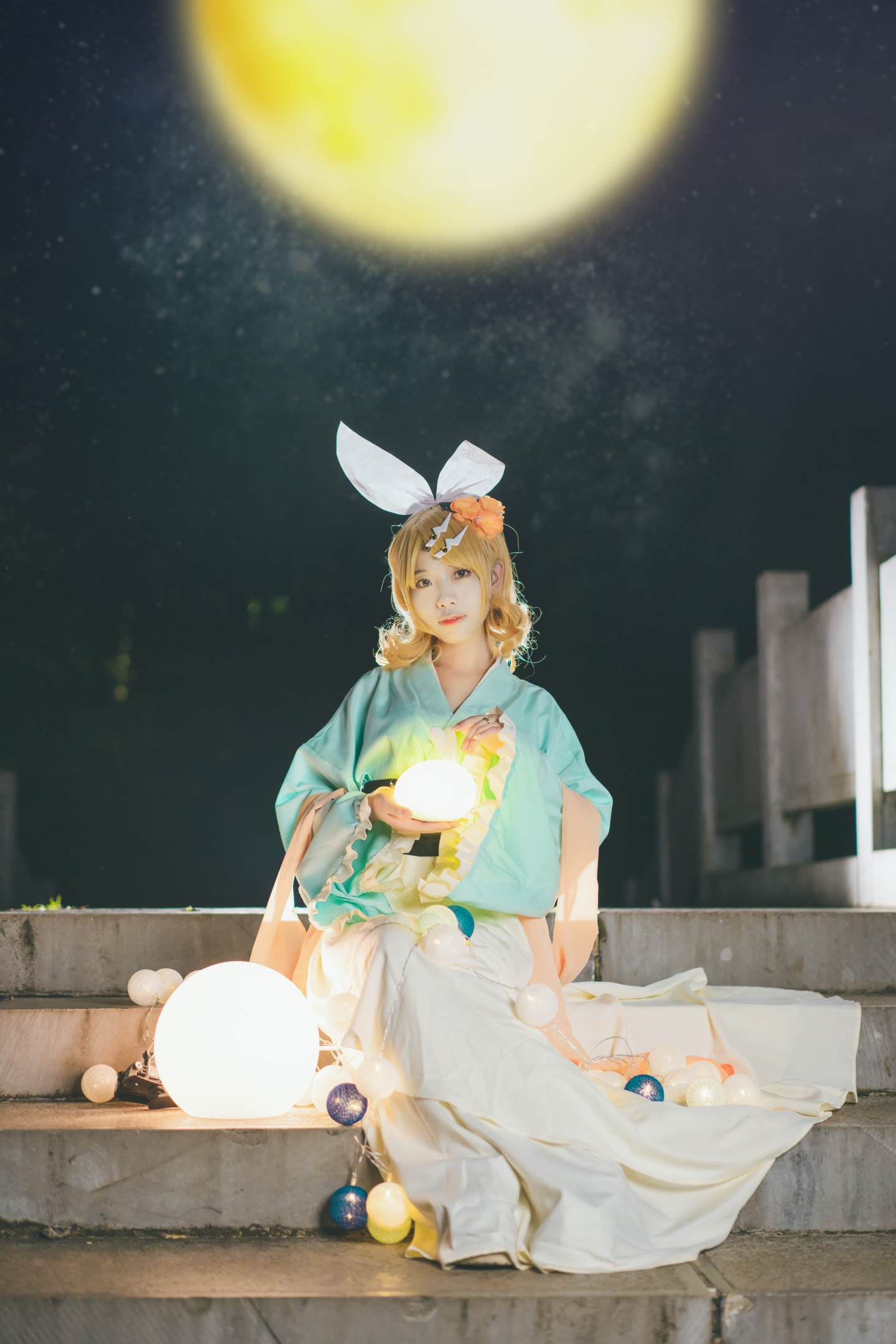 嘉霁VOCALOID镜音铃COSPLAY3