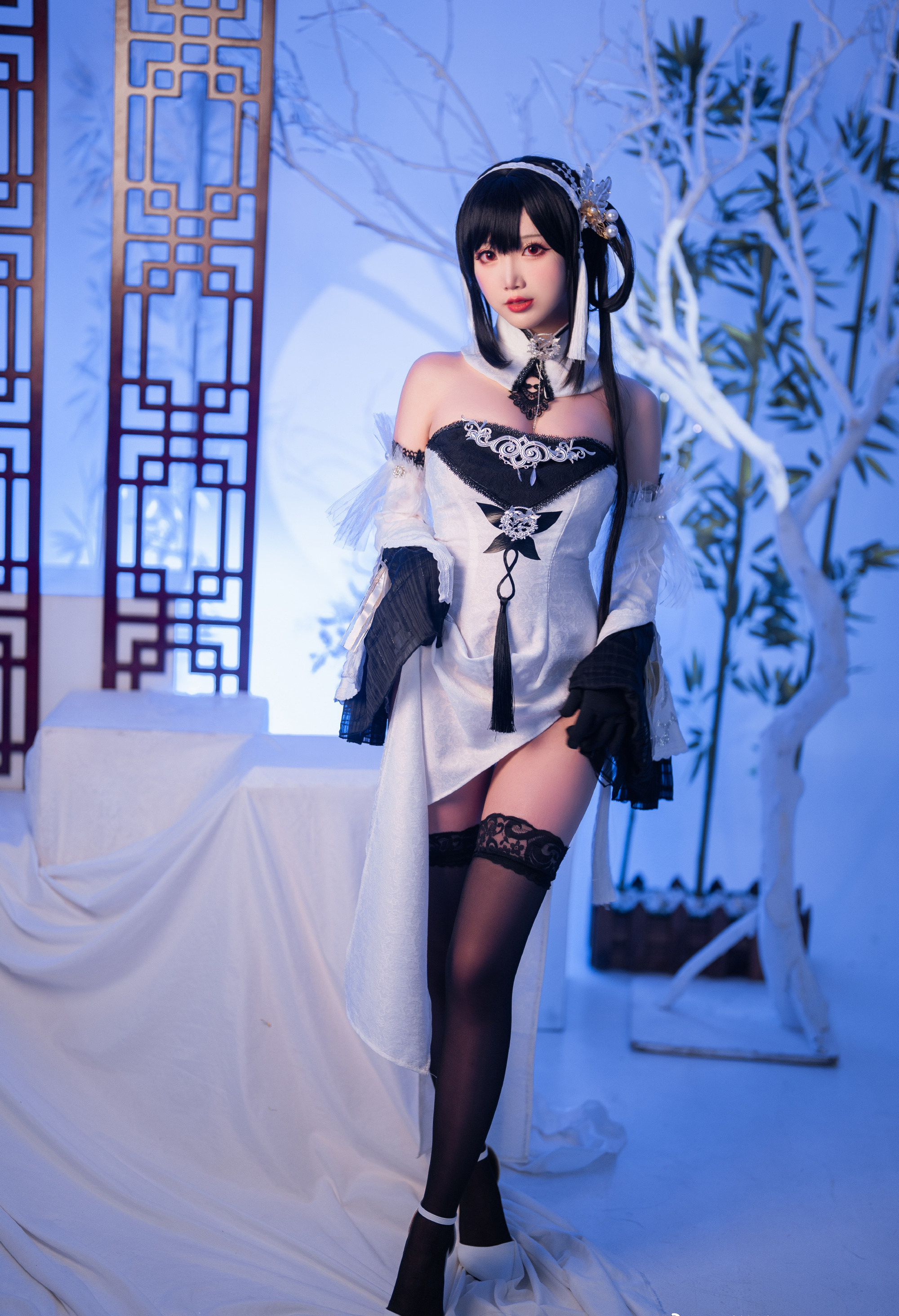 面饼仙儿Mochita碧蓝航线镇海cosplay1