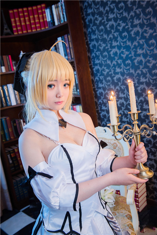 糖酱阿尔托利亚潘德拉贡cosplay7