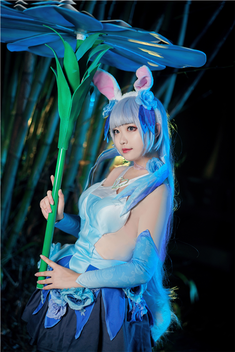 仙贝鸦王者荣耀公孙离CosPlay2