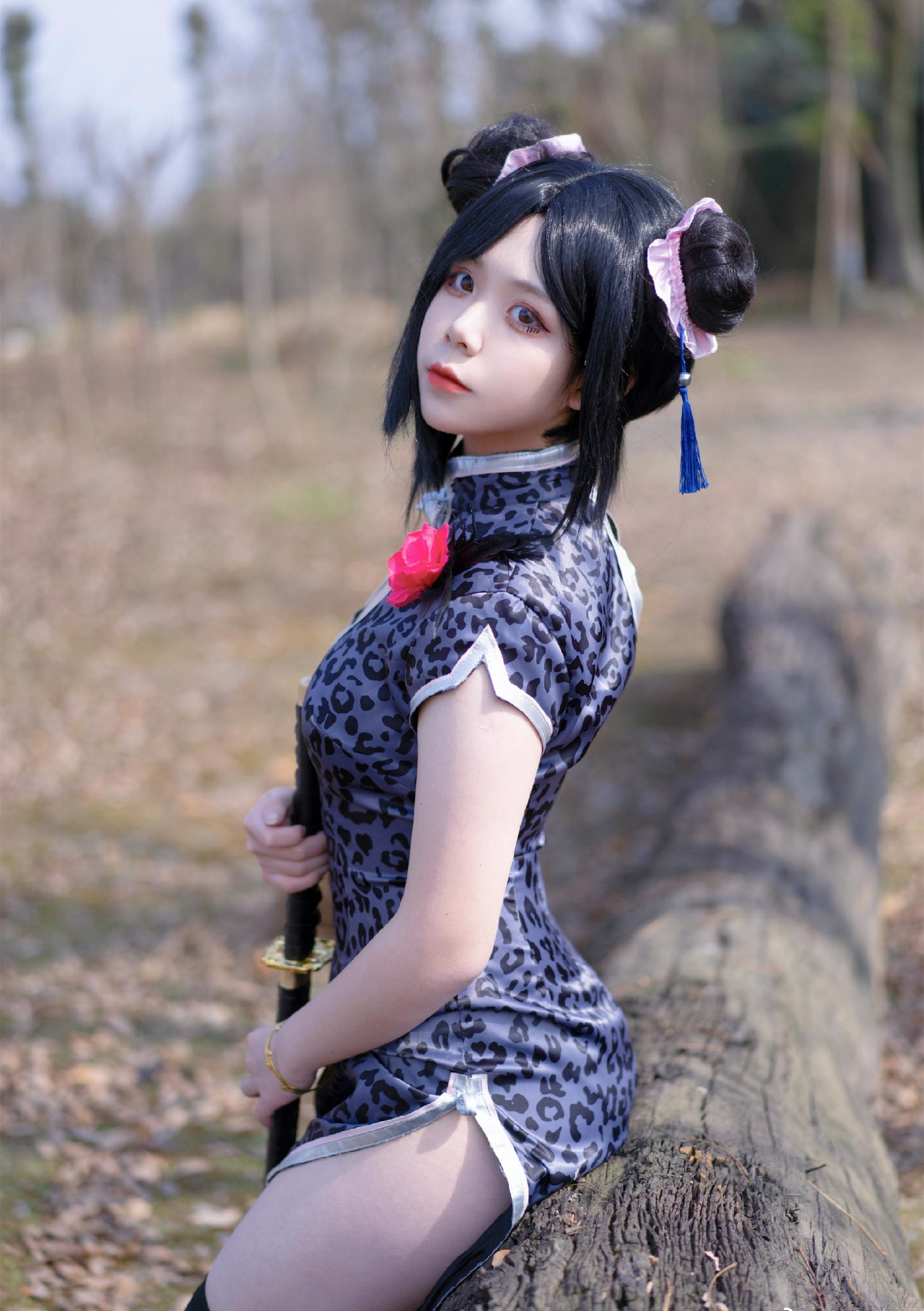 冰冻莓果最终幻想蒂法cosplay6