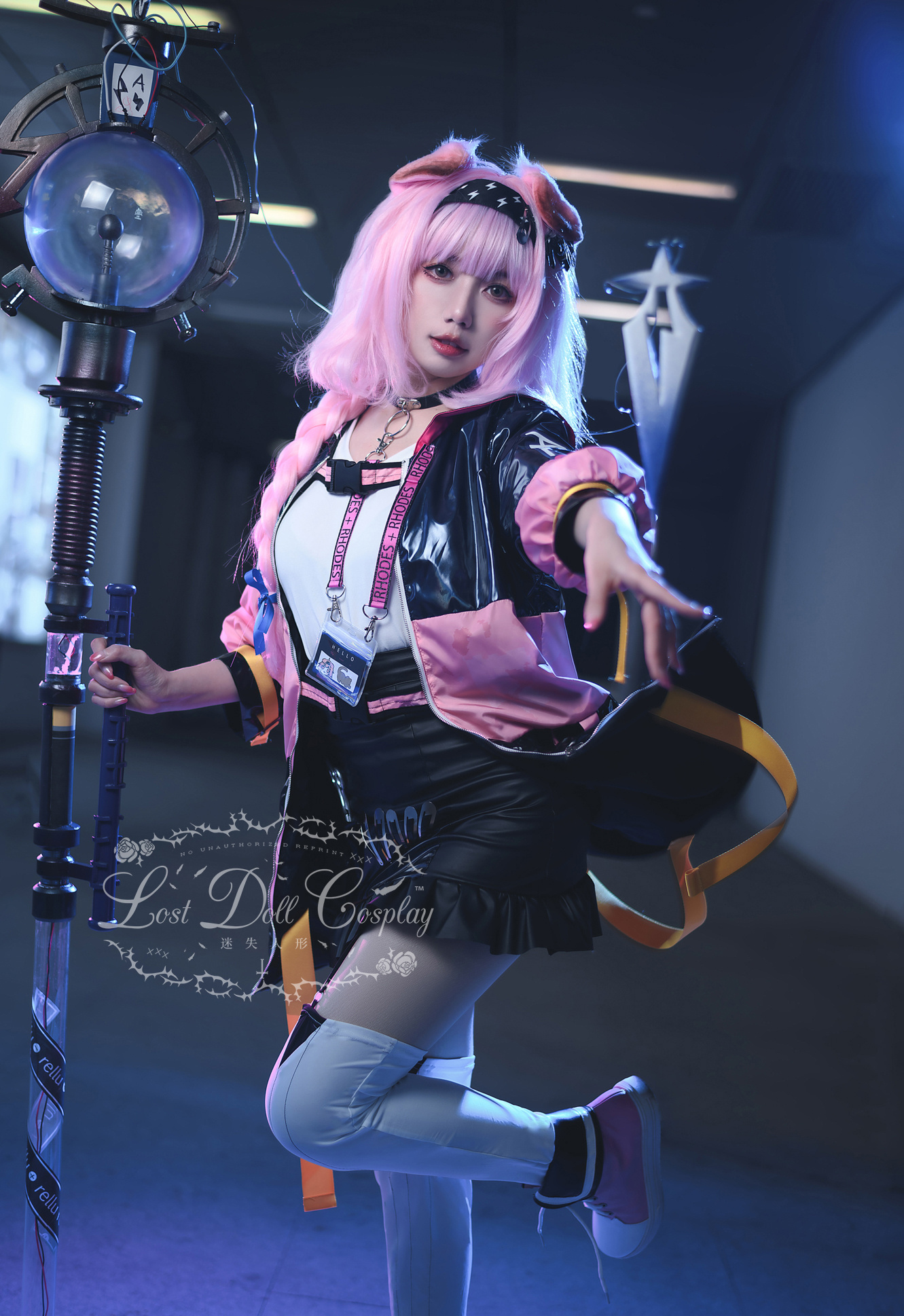 迷失人形QUQ明日方舟澄闪cosplay3